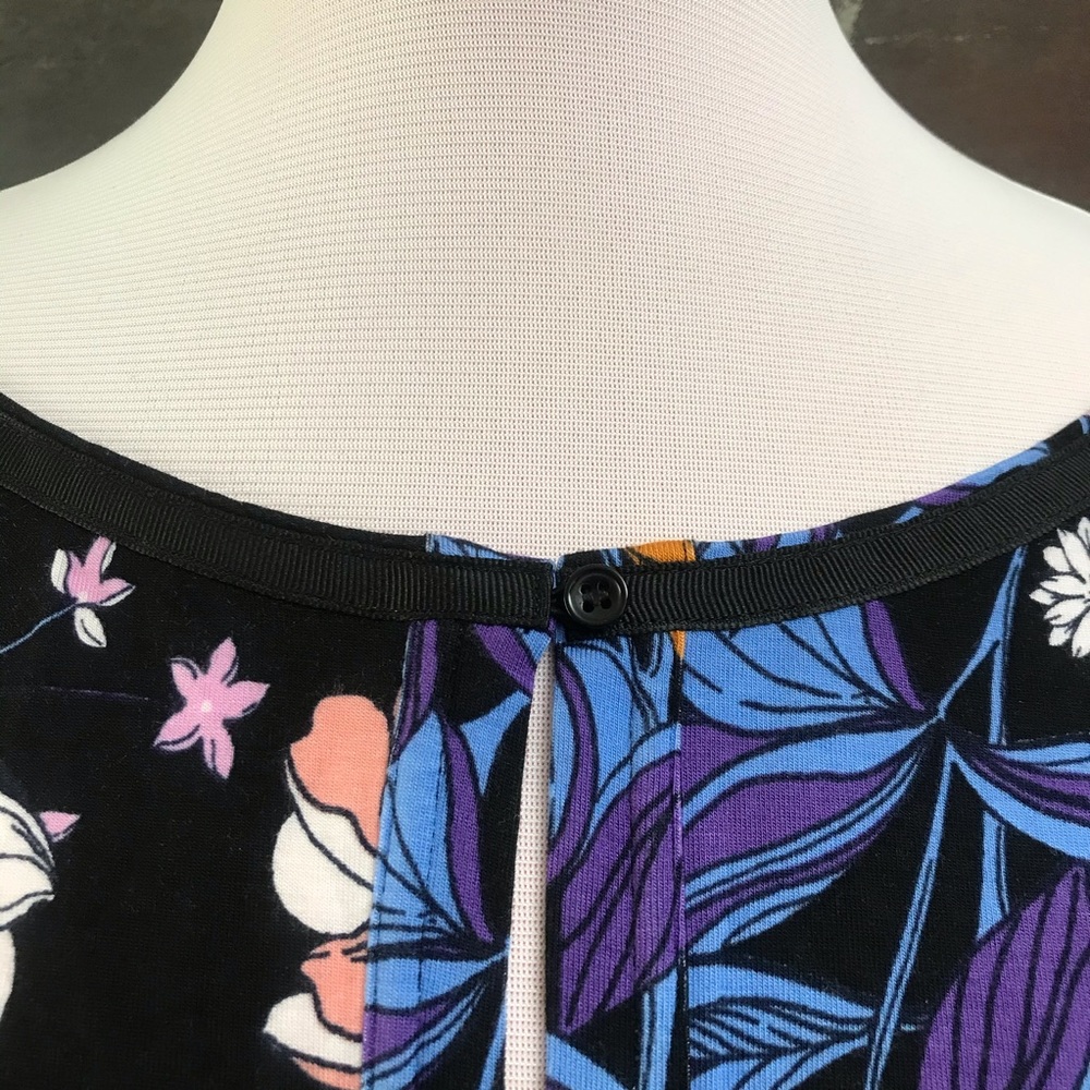 Free People Floral Keepin’ On Top Dolman Sleeve - Picture 4 of 16